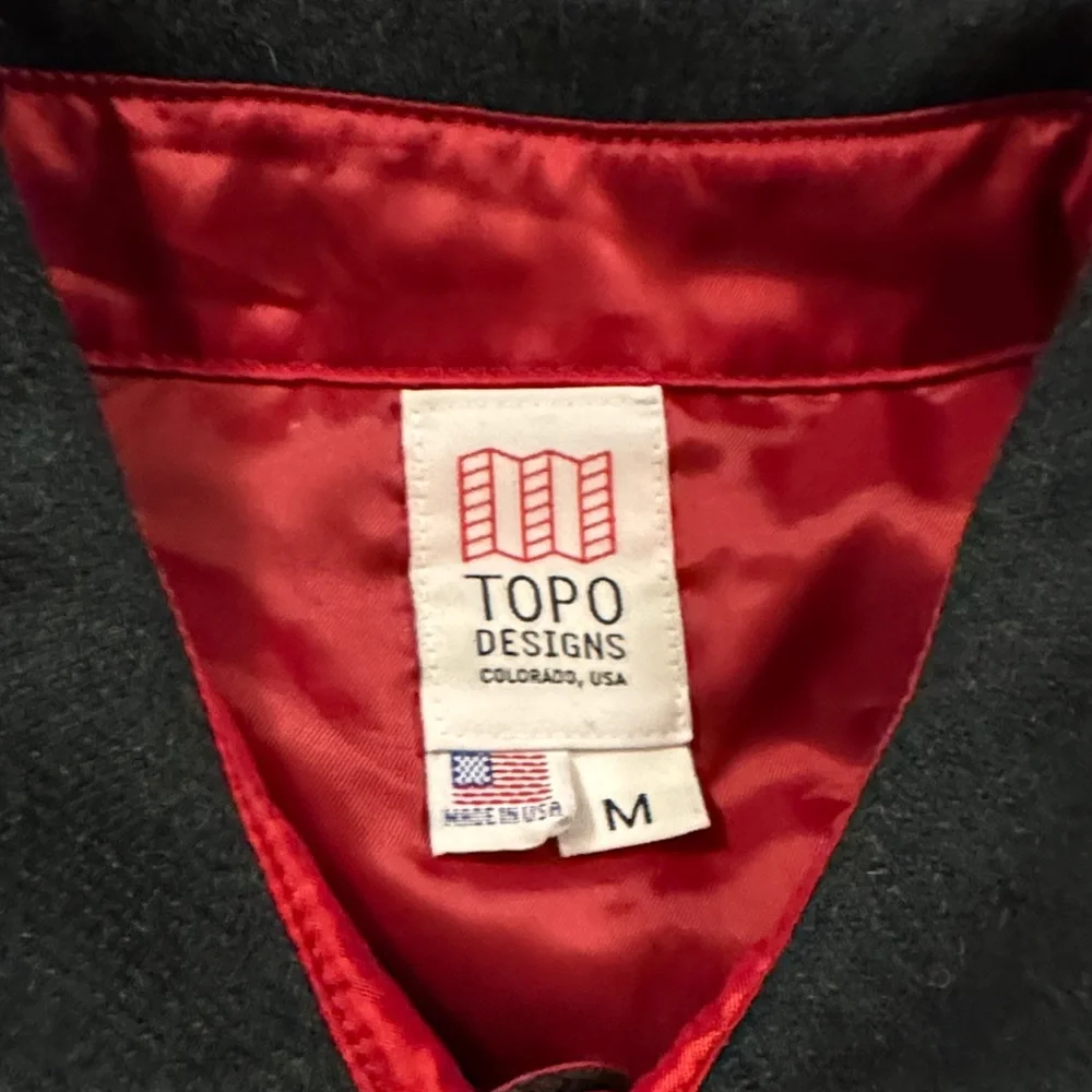 Topo Designs
Wool Work Shirt Color: Forest. M - Picture 2 of 16